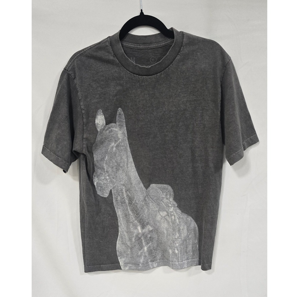 Beyoncé Renaissance World Tour 2023 T-Shirt Horse Graphic No Skips Gray